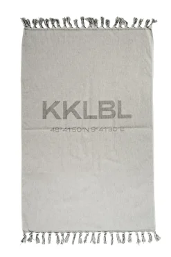 Sale Karo Kauer Beach Towel Grey KKLBL
