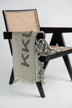 Sale Karo Kauer Beach Towel Grey KKLBL