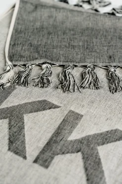 Sale Karo Kauer Beach Towel Grey KKLBL