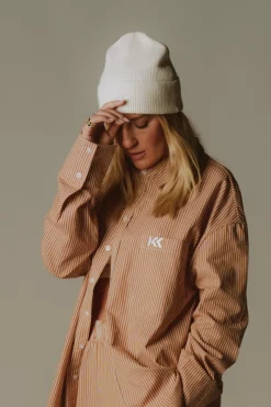 Sale Karo Kauer Beanie Creme