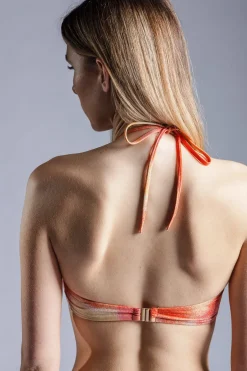 Online Karo Kauer Bikini Top Multicolour