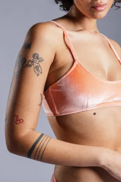 New Karo Kauer Bikini Top Velvet