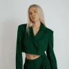 Best Karo Kauer Blazer Short Sapphire Green