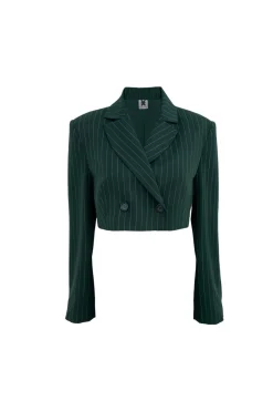Best Karo Kauer Blazer Short Sapphire Green