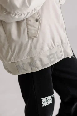 Hot Karo Kauer Bomberjacket Silver Grey