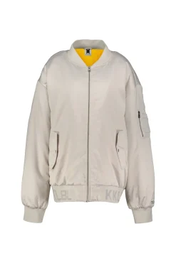 Hot Karo Kauer Bomberjacket Silver Grey