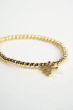 Fashion Karo Kauer Bracelet Logo Gold