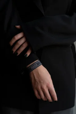 Discount Karo Kauer Bracelet Stone Grey