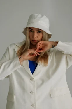 Discount Karo Kauer Bucket Hat Offwhite