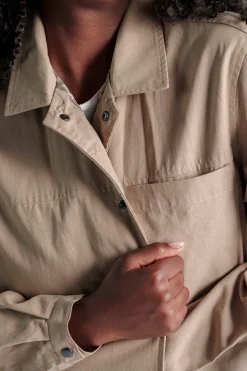 New Karo Kauer Cargo Jacket Mocca