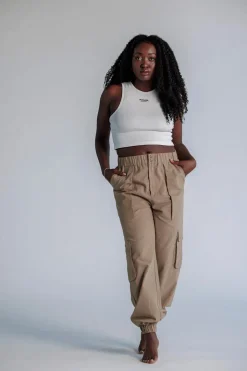 Online Karo Kauer Cargo Pants Mocca