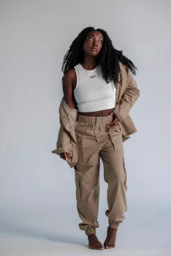 Online Karo Kauer Cargo Pants Mocca