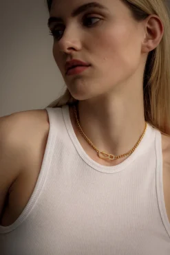 Discount Karo Kauer Chain Carabiner Gold