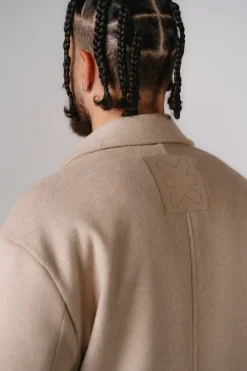 Best Karo Kauer Coat Beige Melange