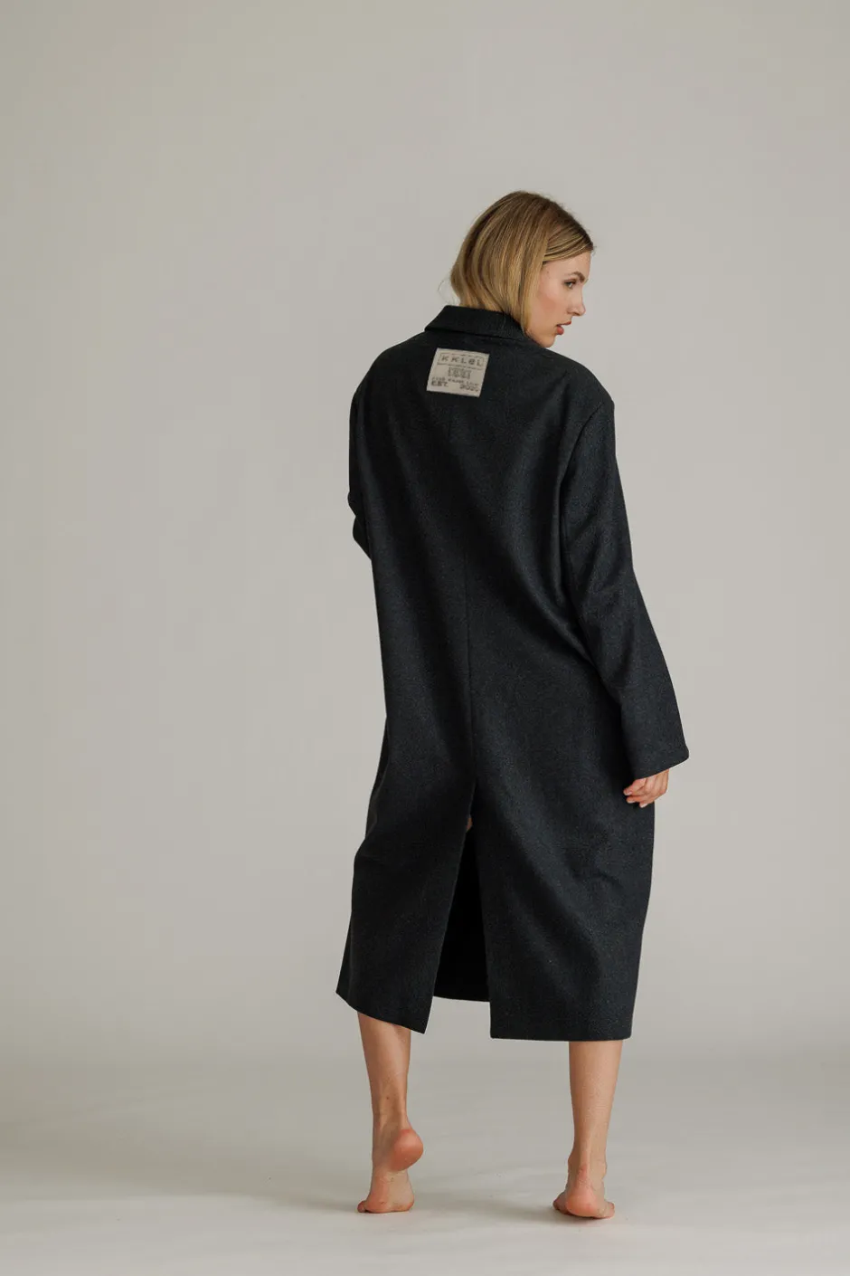 Best Karo Kauer Coat Oversize Grey