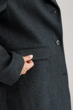 Best Karo Kauer Coat Oversize Grey