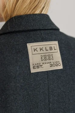 Best Karo Kauer Coat Oversize Grey