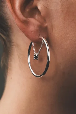 Outlet Karo Kauer Creole Chain Logo Silver