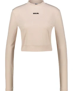Discount Karo Kauer Cropped Shirt White Pearl