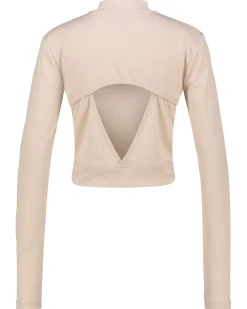 Discount Karo Kauer Cropped Shirt White Pearl