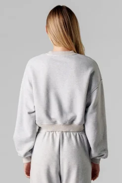 Hot Karo Kauer Cropped Sweater Melange