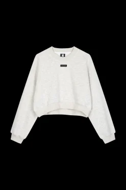 Hot Karo Kauer Cropped Sweater Melange