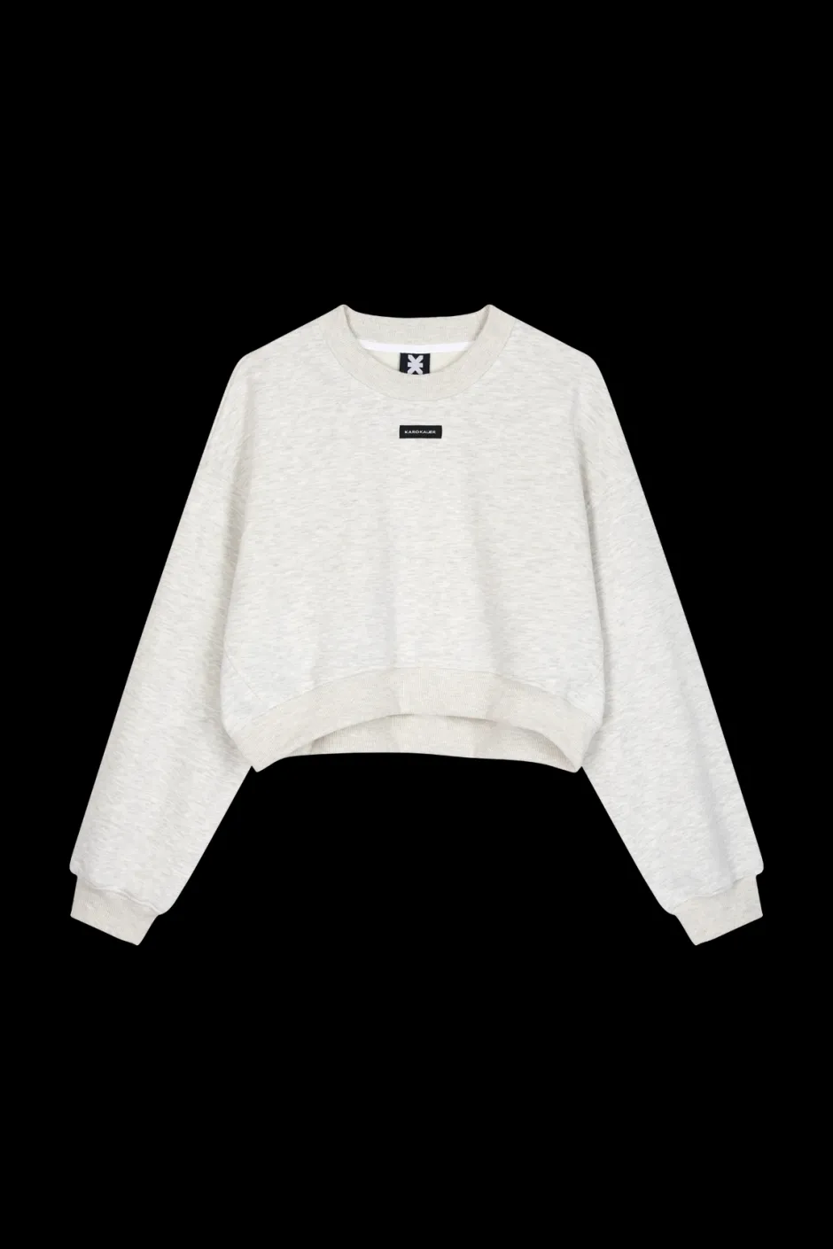 Hot Karo Kauer Cropped Sweater Melange