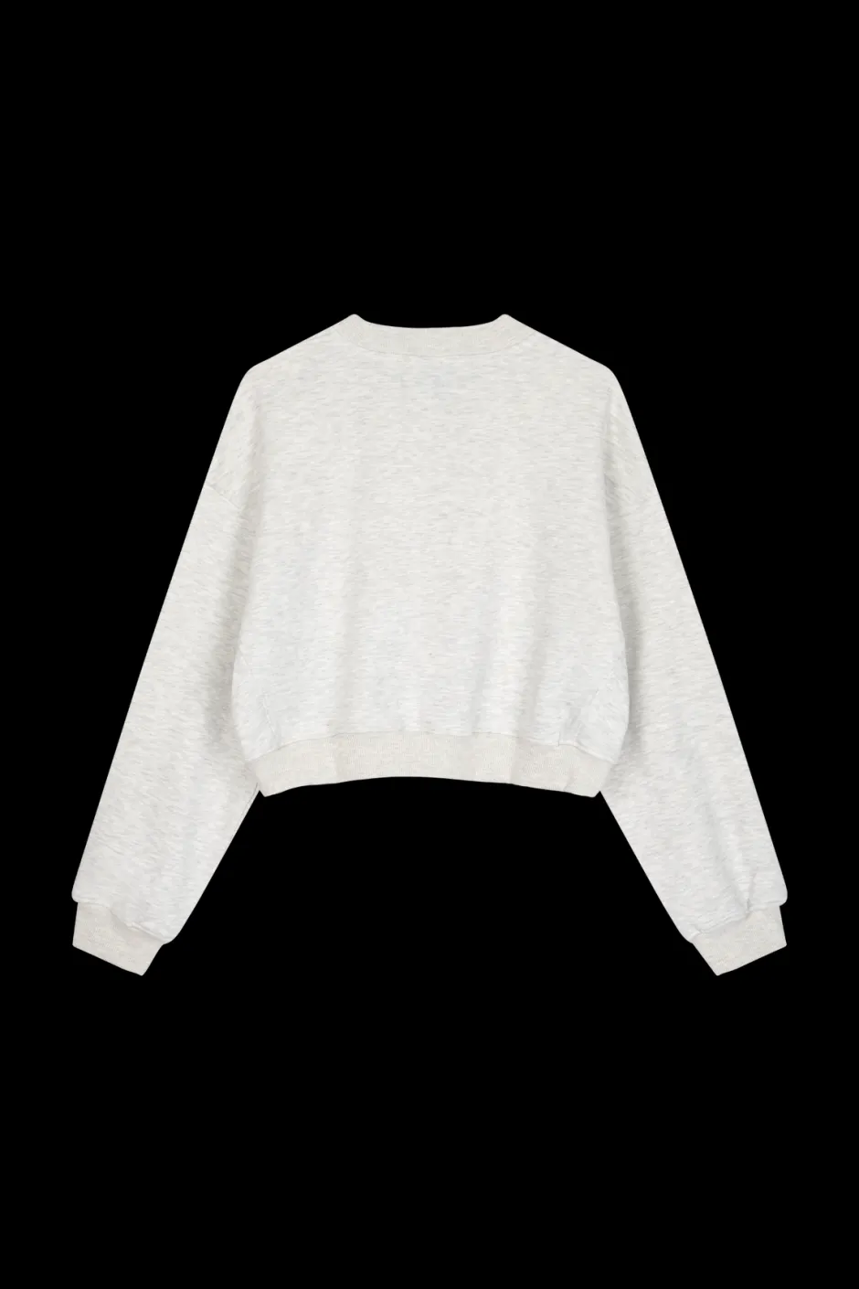 Hot Karo Kauer Cropped Sweater Melange