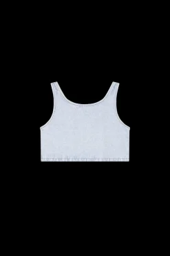 Best Karo Kauer Denim Cropped Top