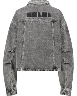 Online Karo Kauer Denim Jacket Black