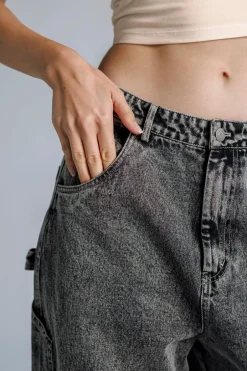 Discount Karo Kauer Denim Pants Black