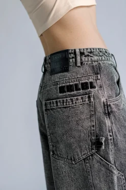 Discount Karo Kauer Denim Pants Black