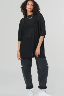 Clearance Karo Kauer Denim Pants Black Cut Out Petite