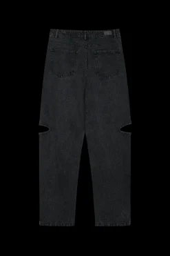 New Karo Kauer Denim Pants Black Cut Out