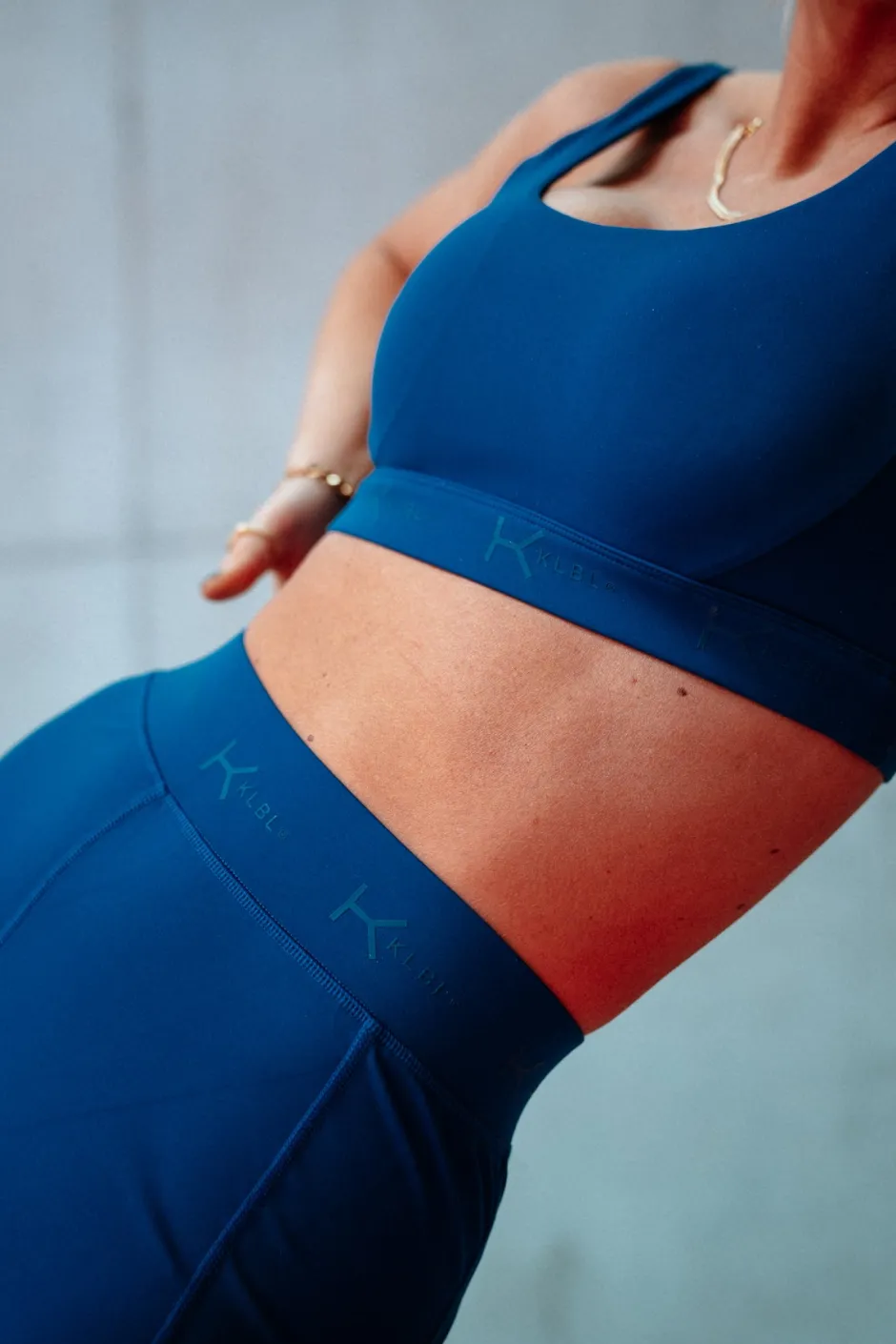 Outlet Karo Kauer Dynamic Sports Bra Deep Ocean