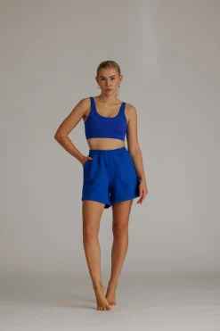 Outlet Karo Kauer Dynamic Sports Bra Deep Ocean