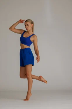 Outlet Karo Kauer Dynamic Sports Bra Deep Ocean