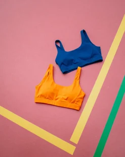 Fashion Karo Kauer Dynamic Sports Bra Flame Orange