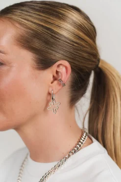 Clearance Karo Kauer Earcuff Logo Silver