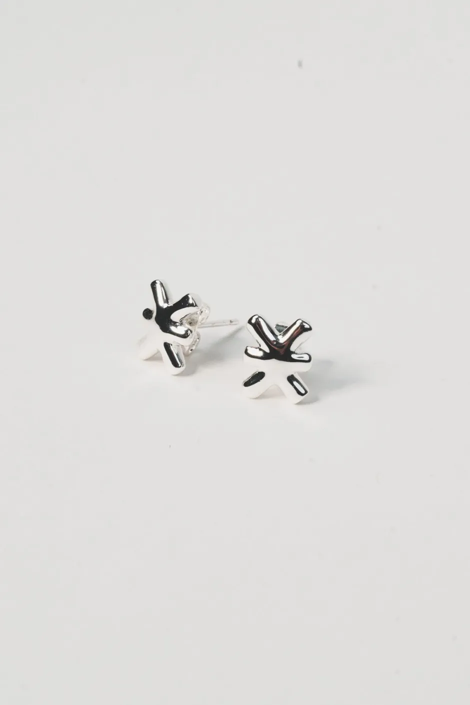 Clearance Karo Kauer Earring Logo Silver