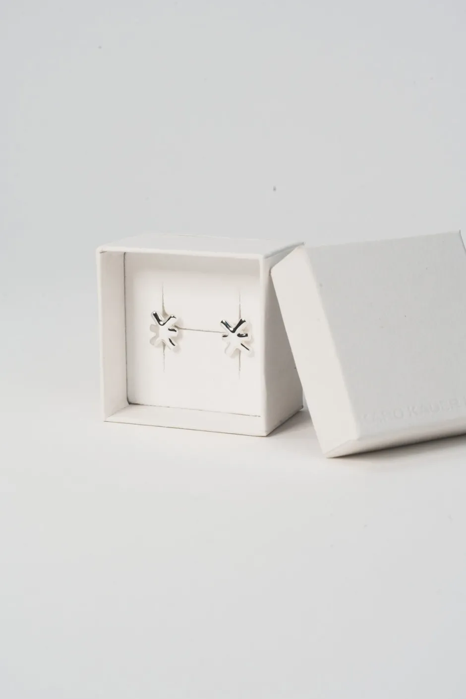 Clearance Karo Kauer Earring Logo Silver