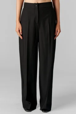 Fashion Karo Kauer Formal Pants Black
