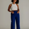 Fashion Karo Kauer Formal Pants Blue