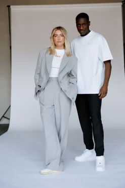 Discount Karo Kauer Formal Pants Grey