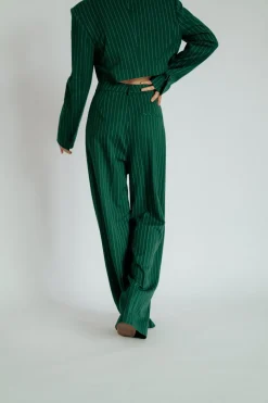 Online Karo Kauer Formal Pants Sapphire Green