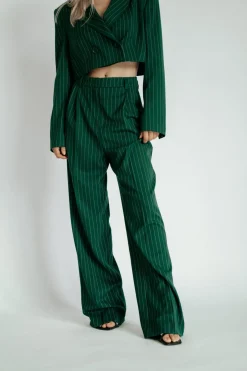 Online Karo Kauer Formal Pants Sapphire Green