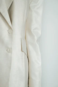 Sale Karo Kauer Glam Blazer Dress Champagner