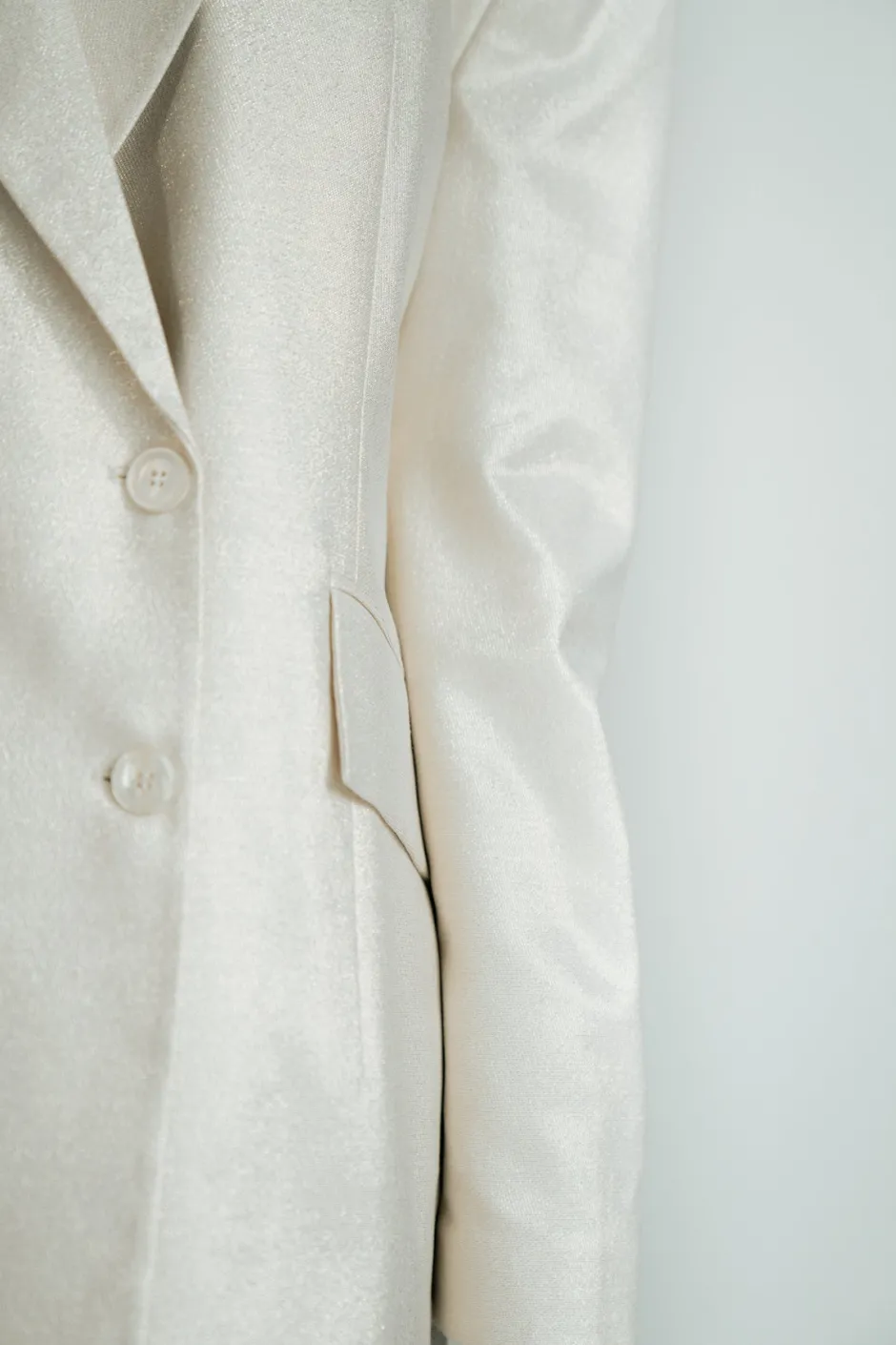 Sale Karo Kauer Glam Blazer Dress Champagner