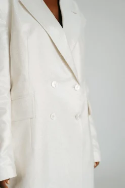 Sale Karo Kauer Glam Blazer Dress Champagner