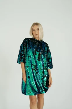 Outlet Karo Kauer Glam Dress Sequins Multicolor